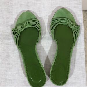 J. Crew Suede Sandals Size 8 Made in Italy
